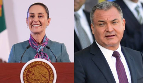 Director de la DEA nombró a García Luna como uno de los 3 grandes capos detenidos: Sheinbaum