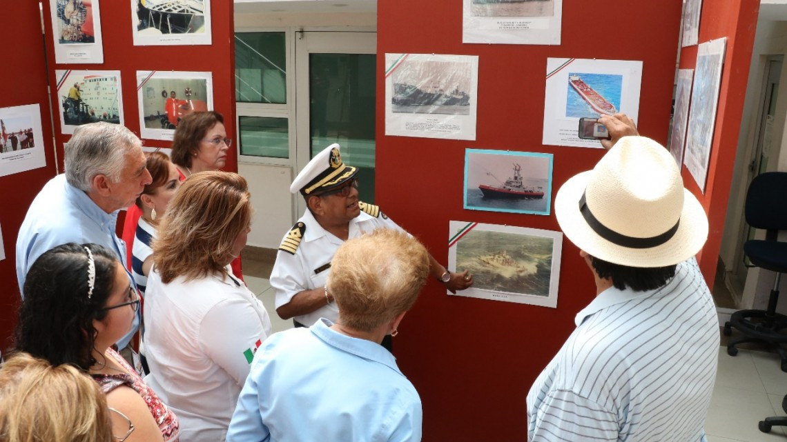 Ayuntamiento de Madero reconocen papel de la mujer en la Marina Mercante