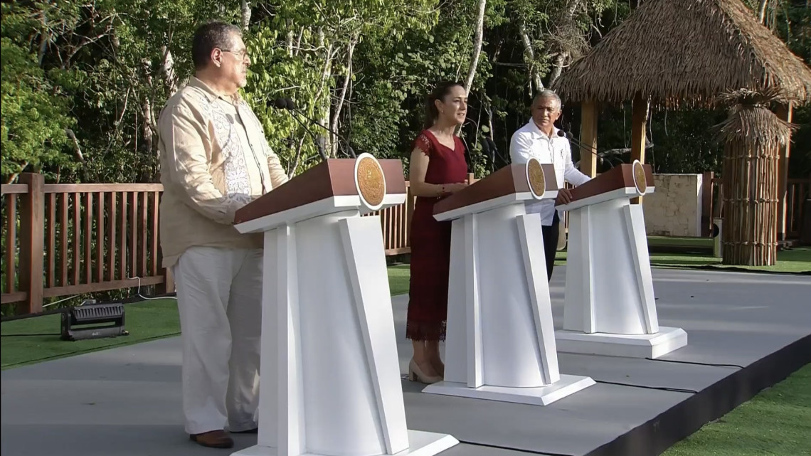 México, Belice y Guatemala firman acuerdo para crear el Corredor Biocultural de la Gran Selva Maya