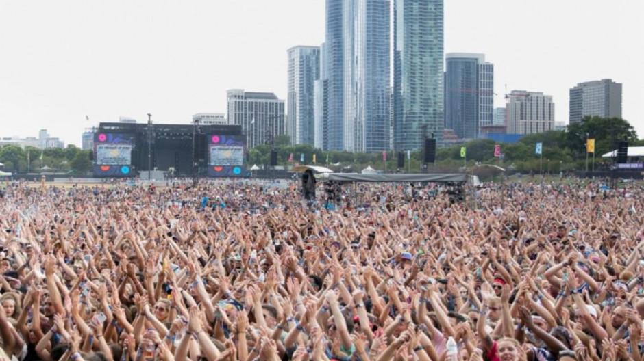 Paddock reservó dos habitaciones frente al festival Lollapalooza