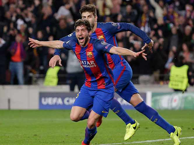 El Barça pasa a cuartos de final de la Champions