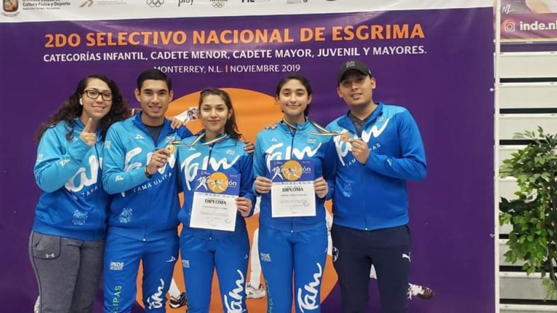Destaca Selección de Esgrima en Segundo Selectivo Nacional