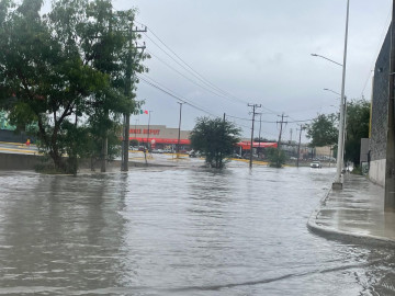 Lluvias en Reynosa dejan un muerto, heridos y escuelas inundadas