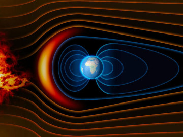 Campo magnético en la Tierra se debilita
