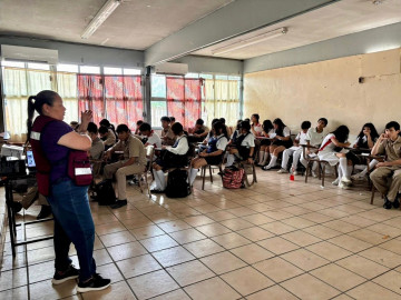 IMPACTA lleva mensaje contra el Bullying a estudiantes de la Secundaria Núm. 4