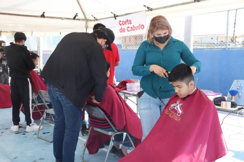 Brindan más de 300 servicios en la brigada médico asistencial en la Colonia La Fe