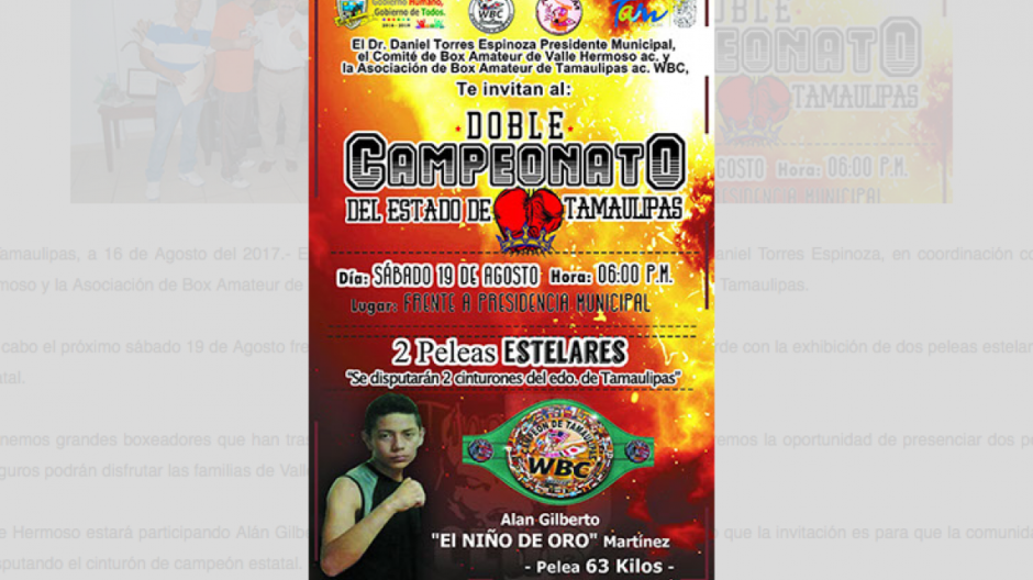 Celebrarán doble campeonato estatal de box