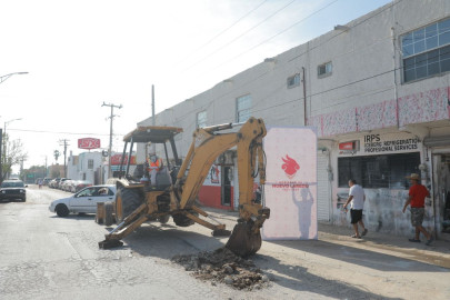 Arranca gobierno municipal rehabilitación de subcolector y repavimentación al poniente de la ciudad