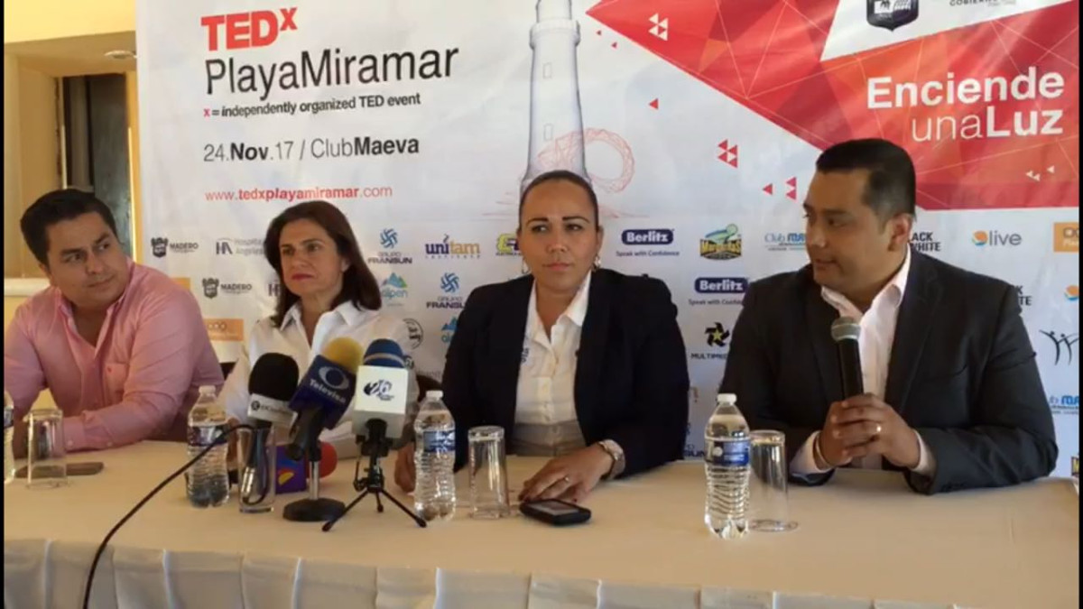 Afinan últimos detalles para TEDx playa Miramar