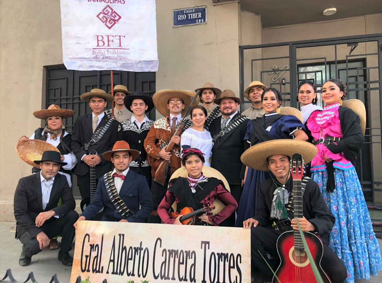 Participa Tamaulipas en desfile conmemorativo revolucionario en Cdmx