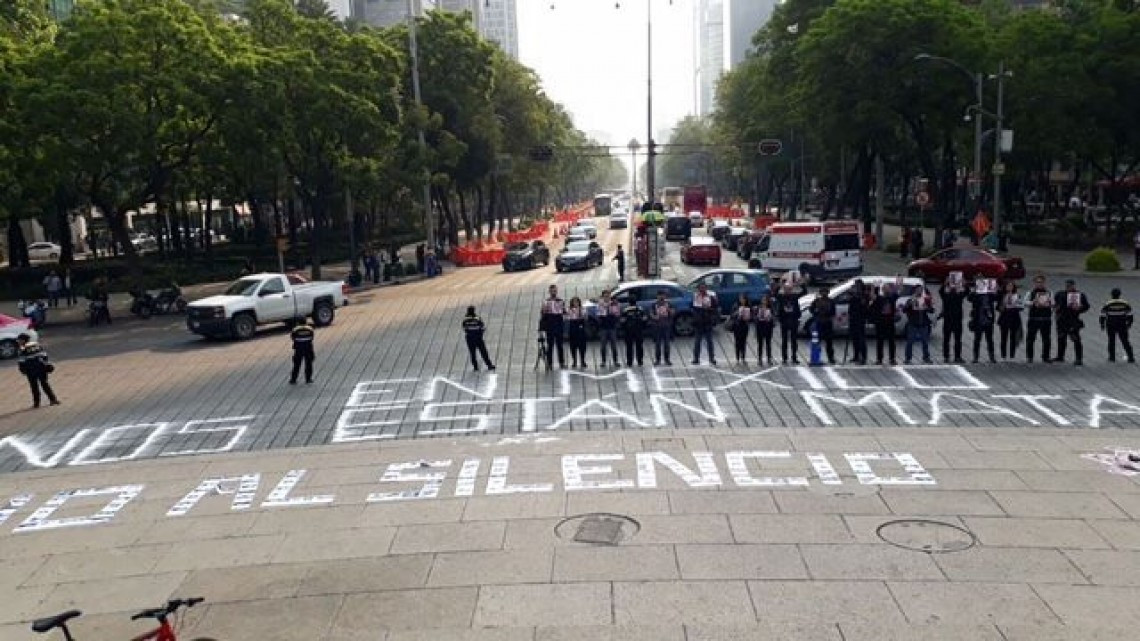 Marchan para pedir justicia tras los asesinatos de periodistas