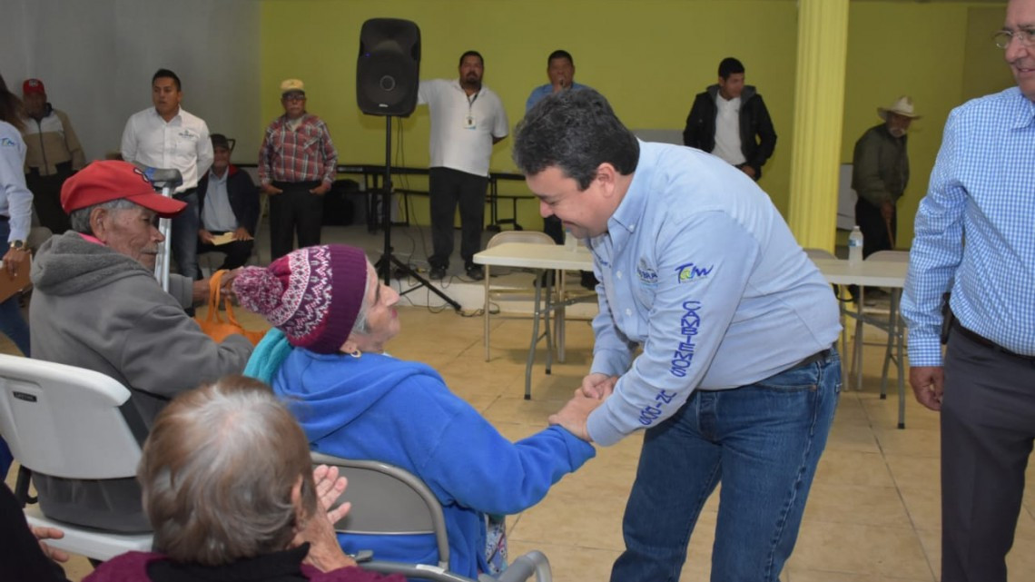 Gestionará Carlos Ulivarri apoyos para la población vulnerable