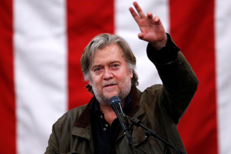 Continúa apoyo de Bannon a Trump pese a críticas
