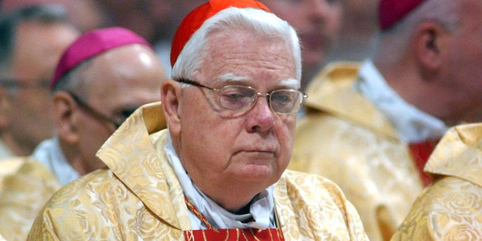 Fallece cardenal acusado de encubrir pederastas en EU 