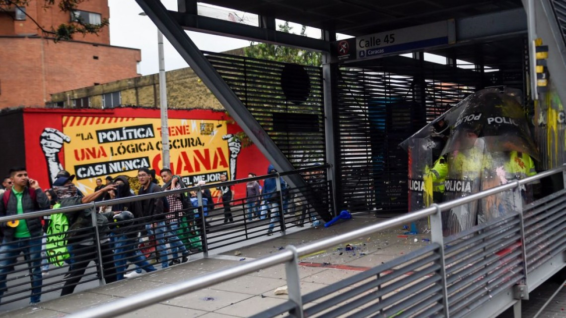 ¡Día histórico en Colombia! Se reportan ola de protestas en contra de Iván Duque