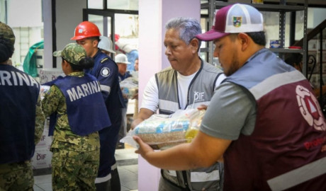 Se suma DIF Tamaulipas a la ayuda humanitaria en zonas afectadas por lluvias e inundaciones