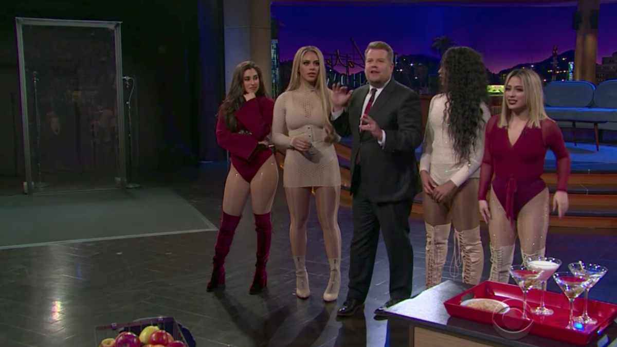 Fifth Harmony se luce en el show de James Corden