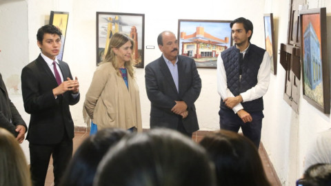 Inaugura Maki exposición pictórica de artista reynosense