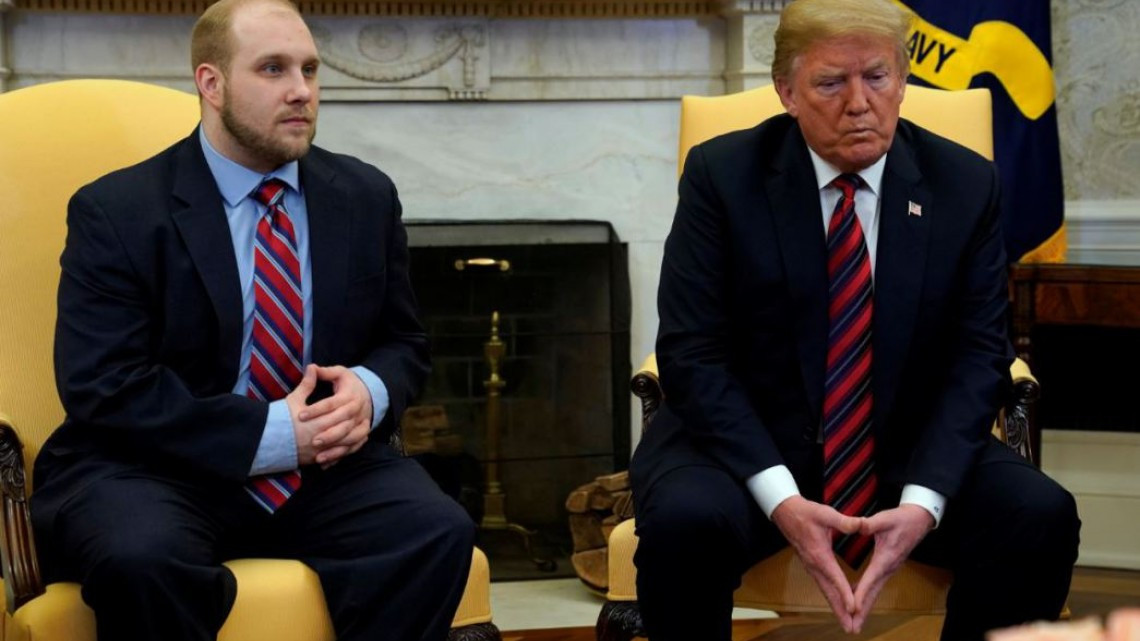 Trump recibe a estadounidense liberado por Venezuela