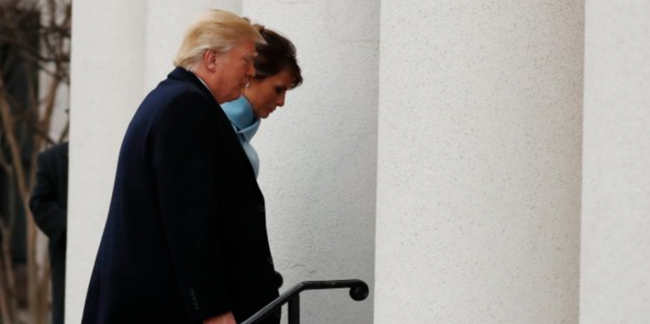 Trump comienza actos de jornada de investidura con oficio religioso