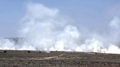 Deja dos muertos explosión en una base militar en Azerbaiyán 