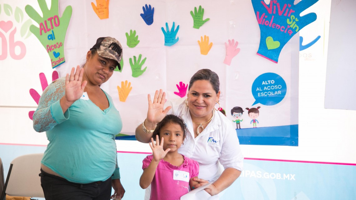 Lleva “Unidos por Reynosa” jornada asistencial “Abrazando Familias”