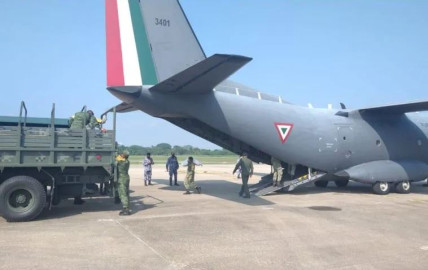 Dona Alemania 50 toneladas de ayuda humanitaria para Tabasco y Chiapas