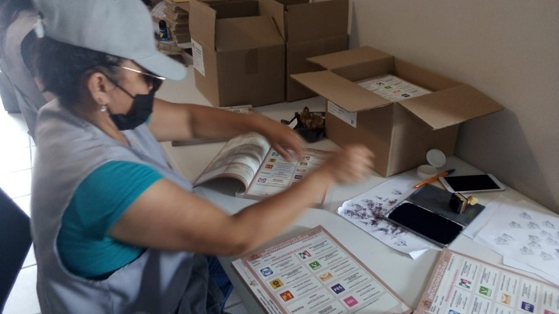 Consejo Municipal Electoral concluye hoy conteo y sellado de boletas electorales  