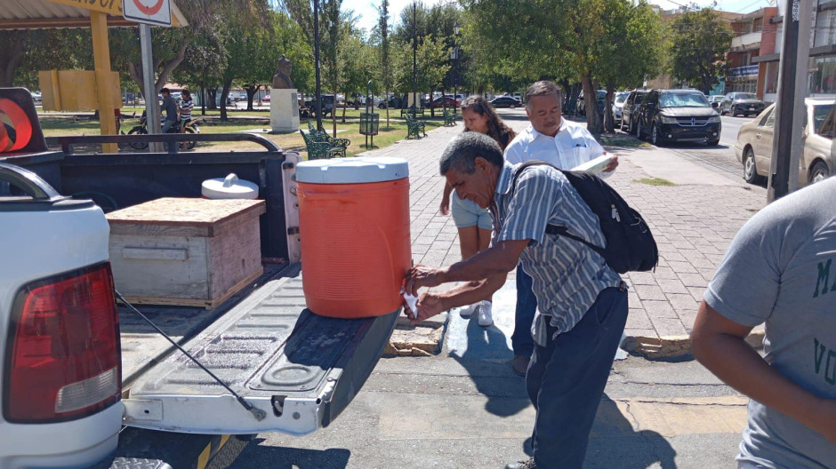 Mantiene gobierno municipal puntos de hidratación por altas temperaturas