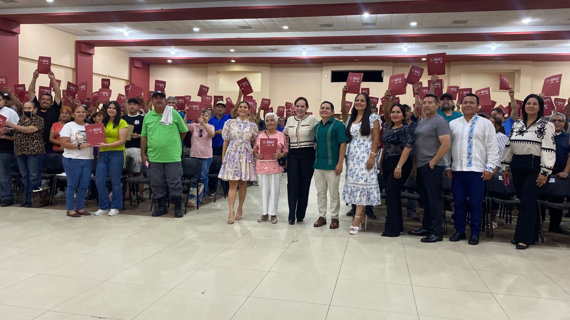 Liberan su hipoteca INFONAVIT decenas de ciudadanos