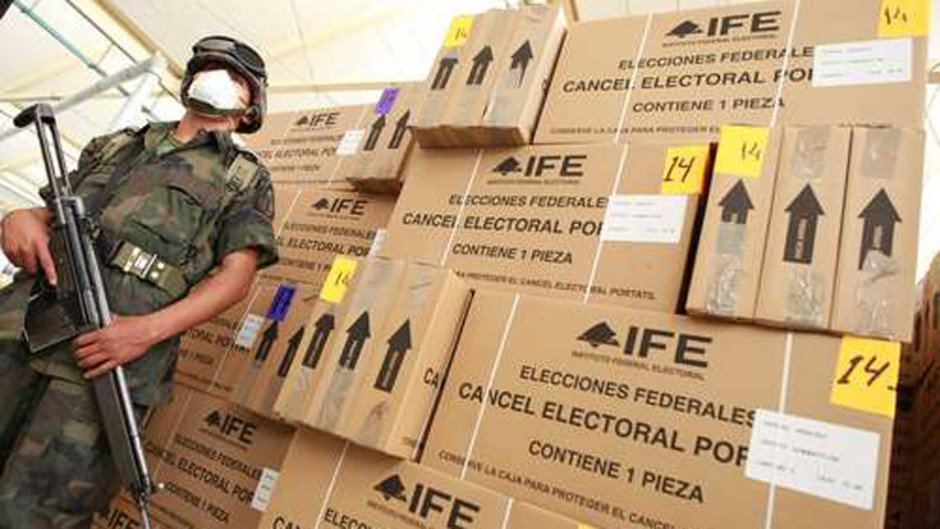 Trabajan en seguridad durante elecciones