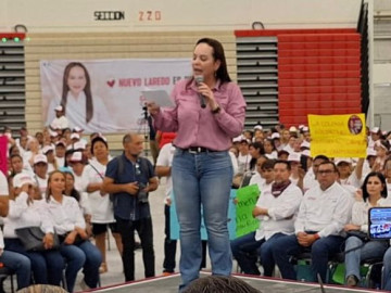 Primero Nuevo Laredo: CLCR en el día uno de su campaña