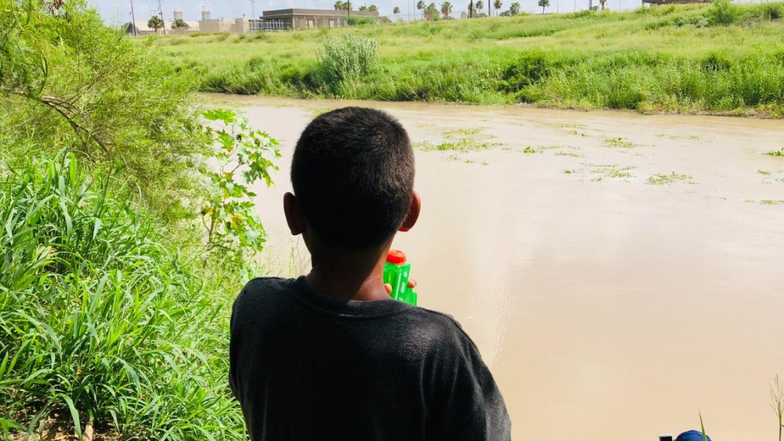 El pequeño Jefferson y Brayan cerca de EU y lejos a la vez de sus sueños 