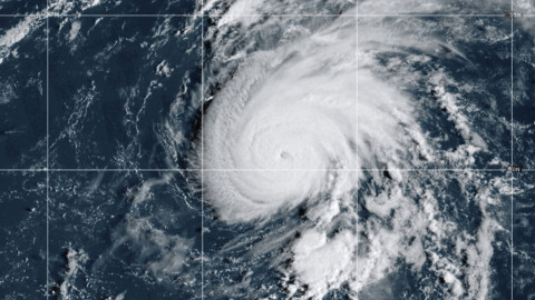 Huracán Gabrielle alcanza categoría 4  y avanza cerca de Bermudas