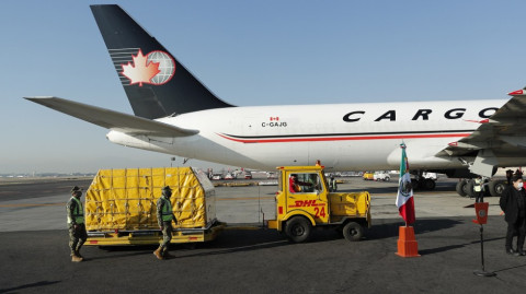 Llega a México el lote de vacunas contra COVID-19 más grande hasta ahora con más de 436 mil dosis 