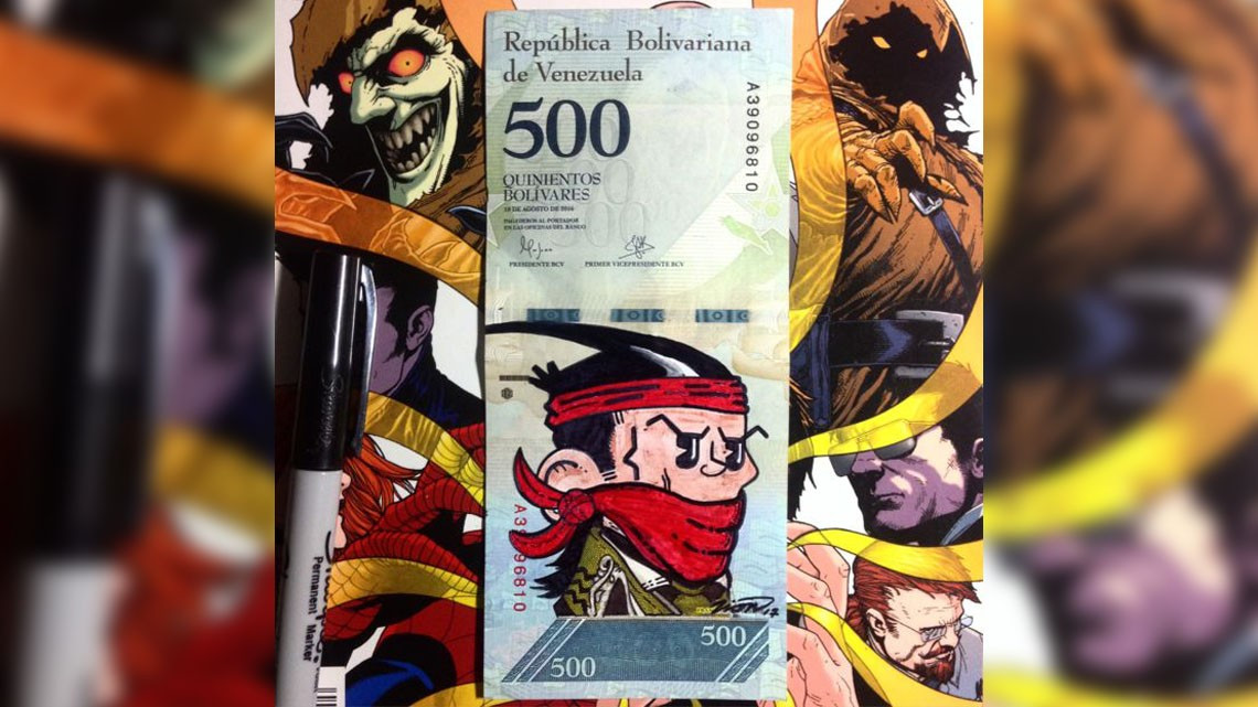 “Intervienen” bolívares en protesta de devaluación