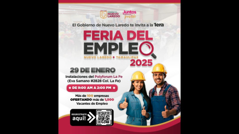 Invitan a primera Feria del Empleo 2025 del Gobierno Municipal