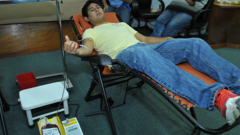 Destacan importancia de donación de sangre