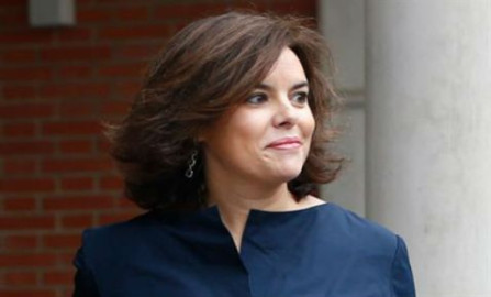 Soraya Sáenz asume presidencia de Cataluña 