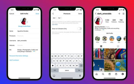 Instagram permite a usuarios escoger su pronombre