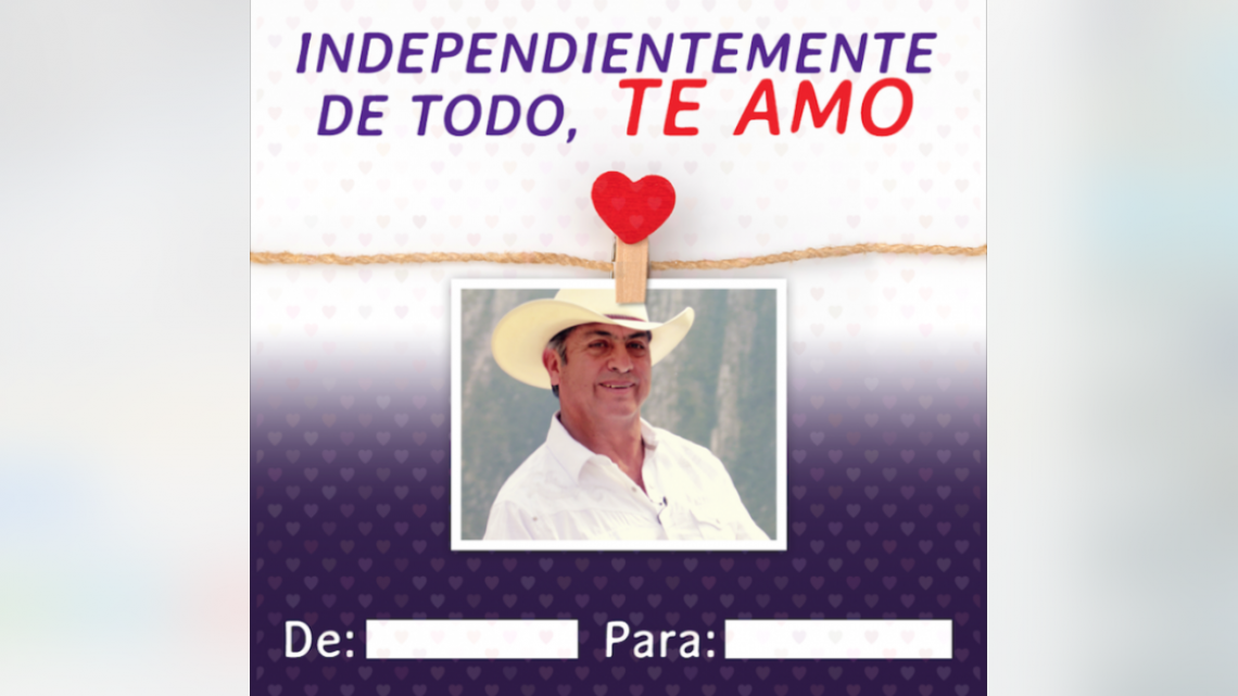 “El Bronco” se luce con tarjetas personalizadas para San Valentín