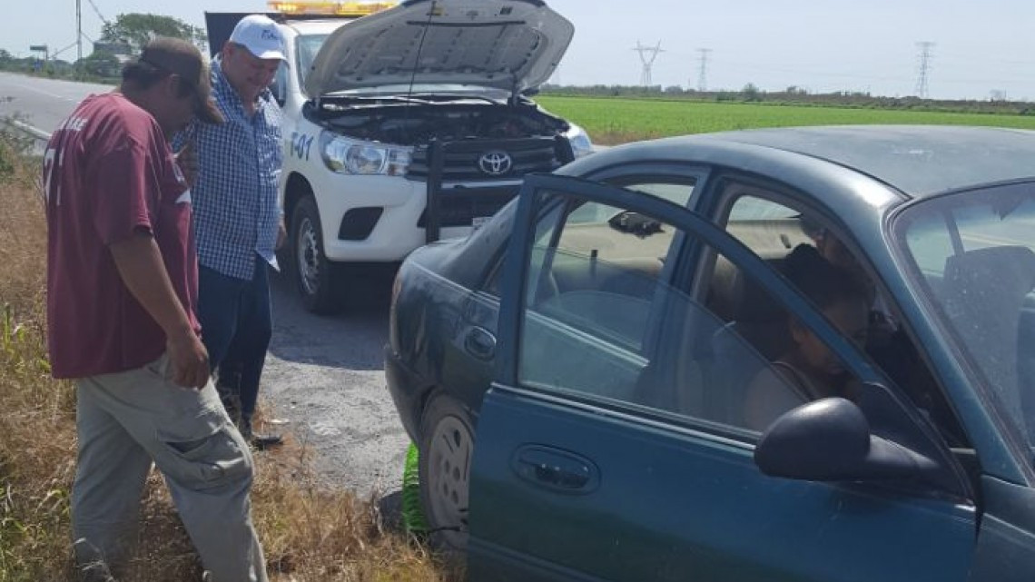 Ángeles Azules brindan asistencia mecánica y de emergencia en Tamaulipas