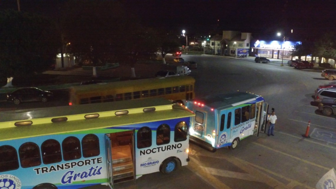 Ruta de las Unidades del Transporte Nocturno