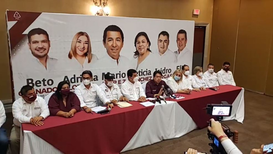 Respalda Mario Delgado a candidatos de Morena en Matamoros 