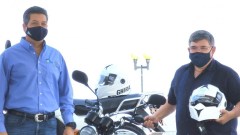 Restauranteros reciben motocicletas dentro del programa directo a domicilio 