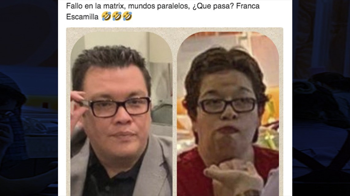 ¿Franca Escamilla? Redes sociales encuentran a la gemela del comediante