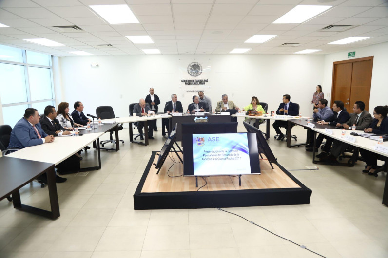 Declara Diputación Permanente procedentes  cuentas públicas del ejercicio fiscal 2017 y 2018