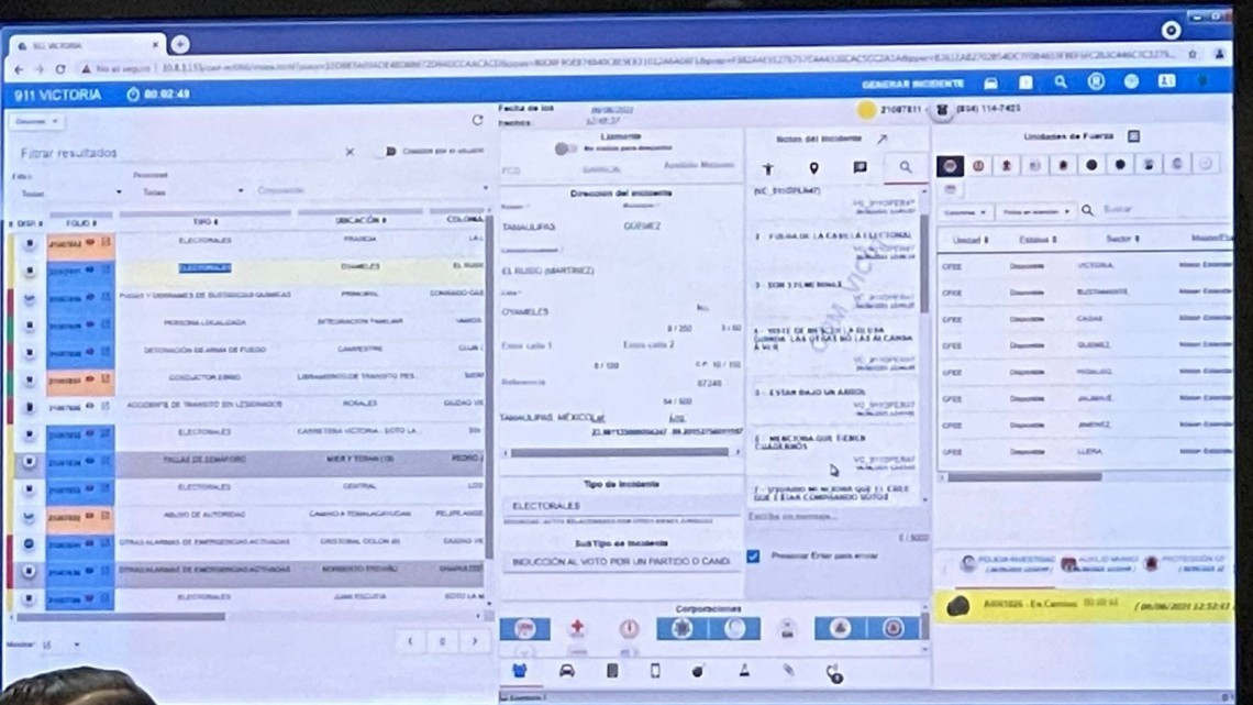 Corporaciones de seguridad atentas a incidencias electorales 