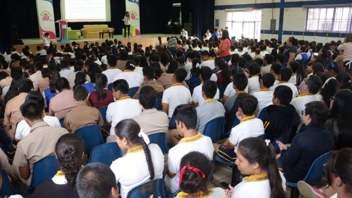 Promueve DIF Madero cultura de la salud entre jóvenes estudiantes