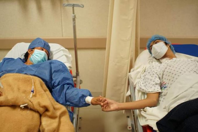 ¡Le da otra oportunidad de vida! Tía salva a su sobrino con trasplante de riñón